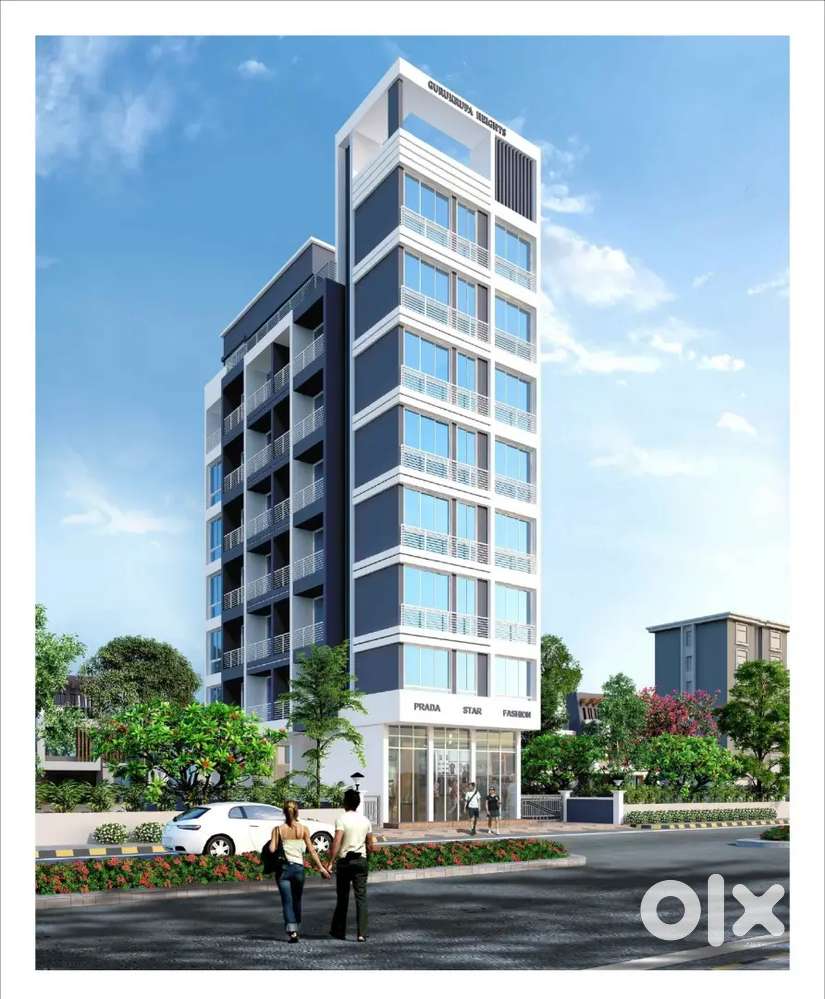 Shop available for sale in Pushpak node near karanjade, 15 meter road