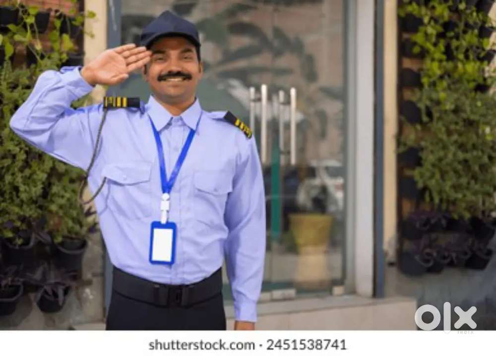 WE ARE HIRING FOR SECURITY GUARD JOB.