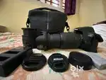 Nikon D3500 double lens camera for sale