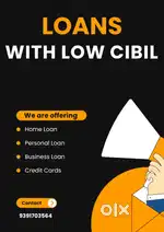LOANS WITH LOW CIBIL SCORE