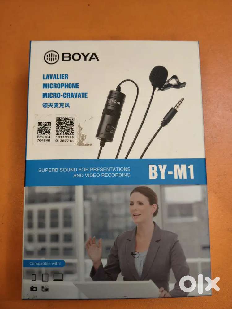 My NEW Mic (BOYA BY-M1 Pro Audio Series) budget mic reco..clear voice.