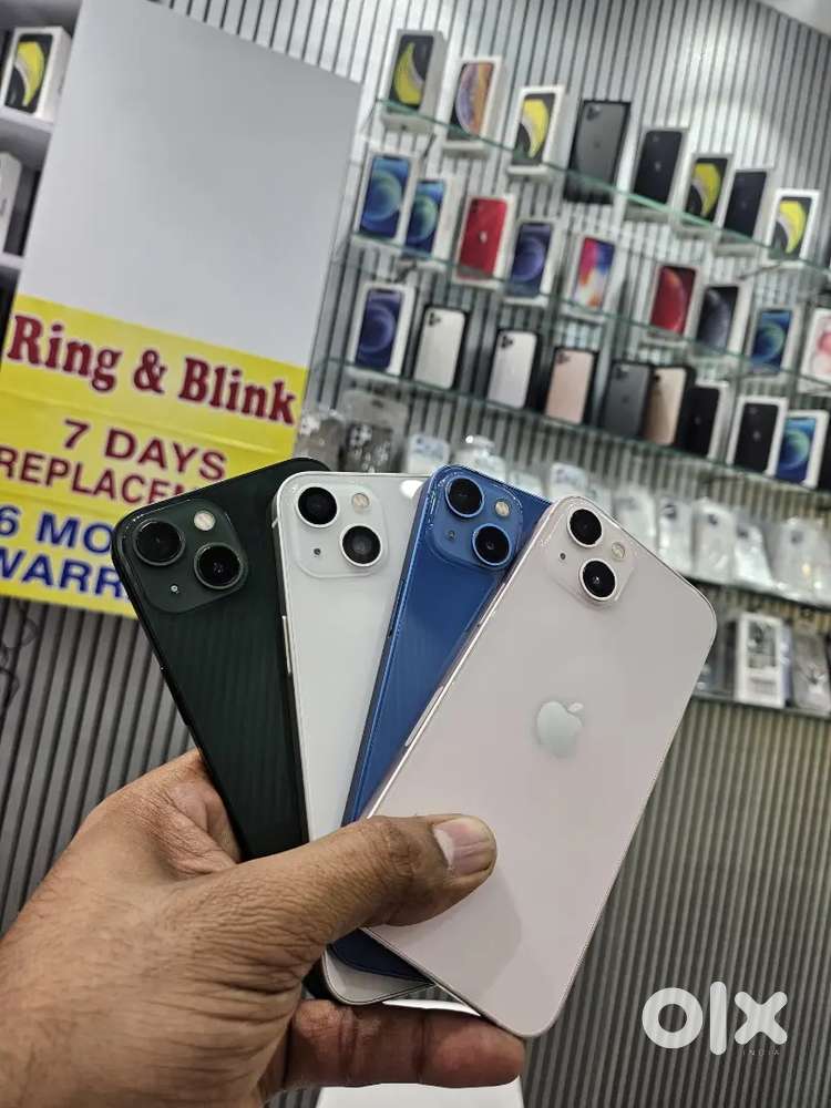 Apple I Phone 13 128GB starting 29,999/- with bill, 6 Month'sWarranty