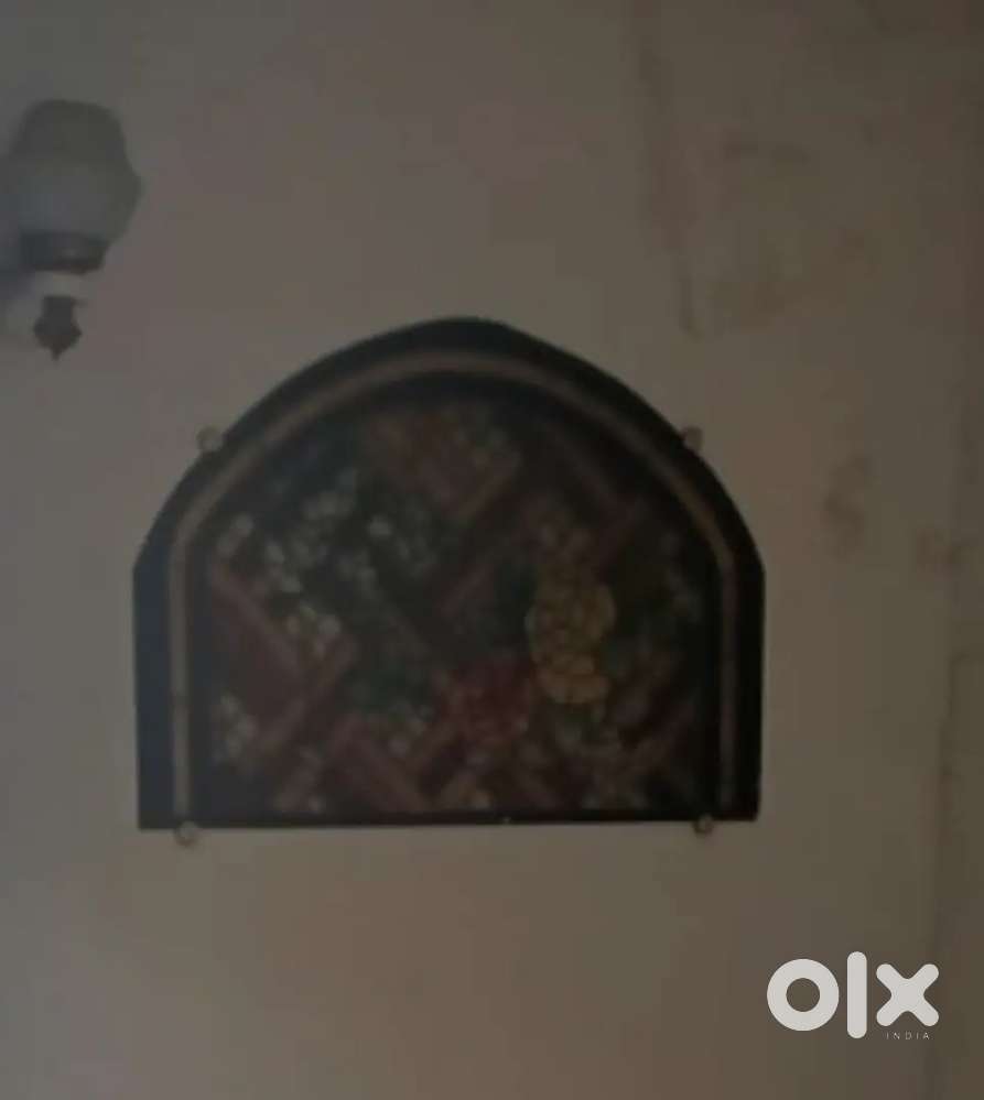 Frame (Glass for home decor home made) - multi colour