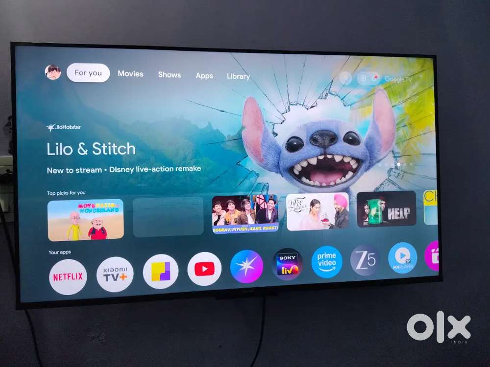 Xiomi Tv X series 4k ( 43 inch )