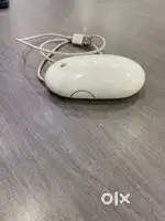 Apple Wired Mouse Used With Warranty & Bill