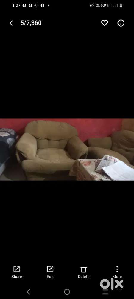 5 seater sofa