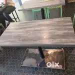 Bench and table for restaurant