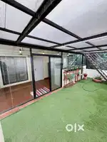 Spacious 2BHK penthouse for rent with an open kitchen and sit out
