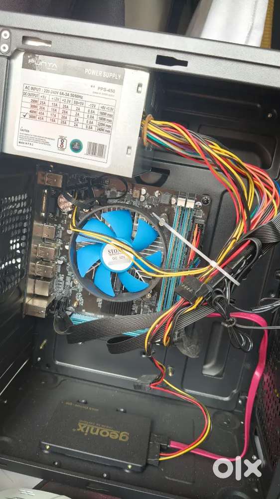 Cpu i5 Intel core processor/256 gb SSD/RGB FULL TOWER DESKTOP cpu