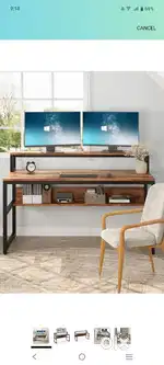 New Computer or Study Table wit bookshelf  - Velachery