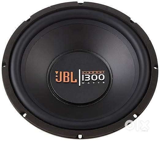 JBL 1300 THI WOOFER WITH BOX AND AMPLIFIER