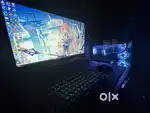 Pc RTX 5070 with Ryzen 7 7700 with MSI 1440 p with 180hz gaming moni