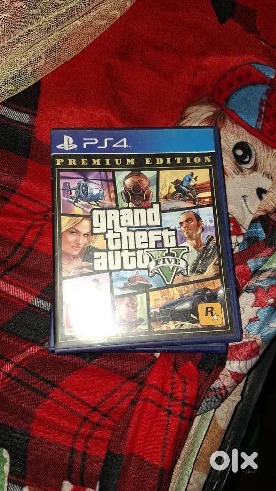 Sony ps4 cd in gta5 premium edition