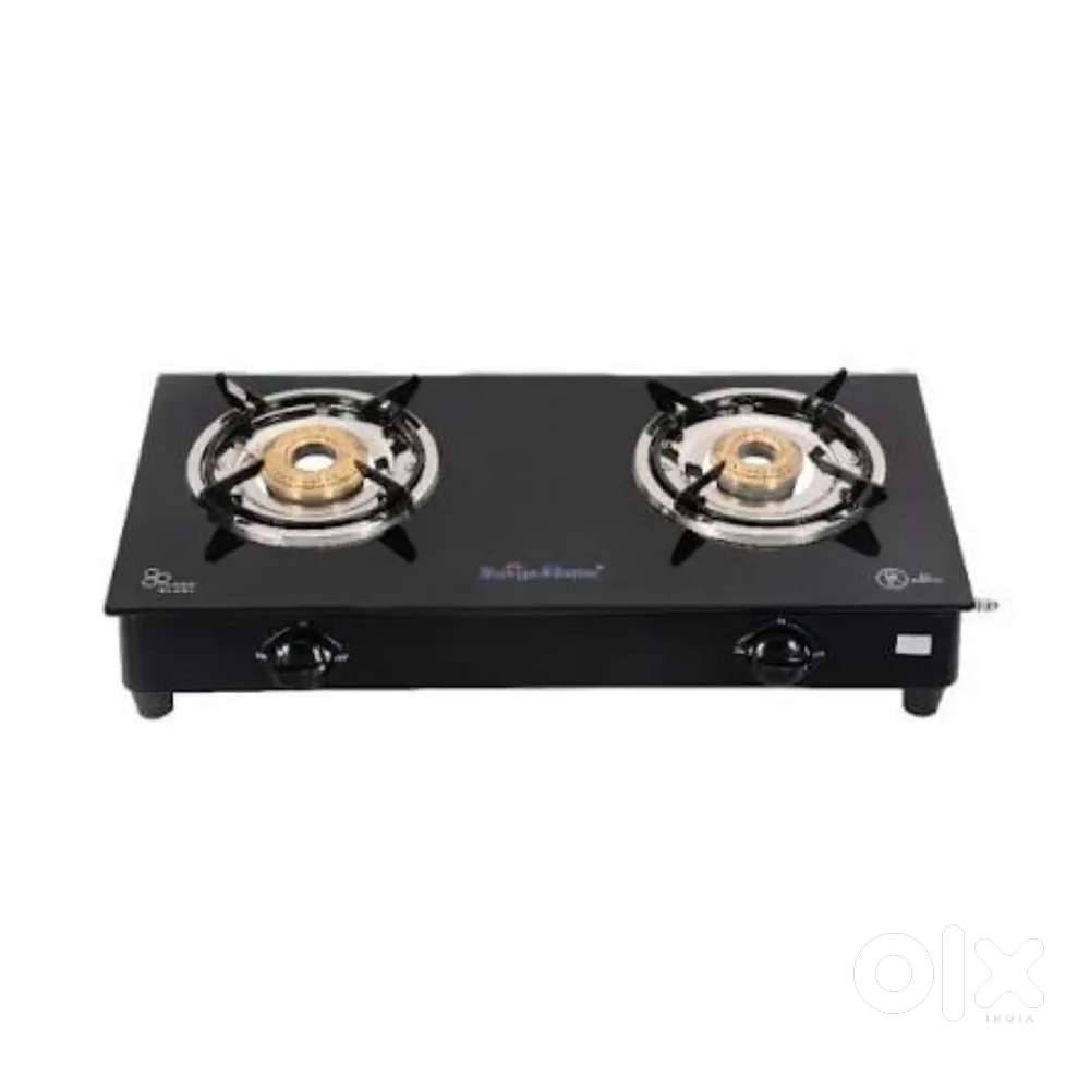 Surya gas stove with gas meter and safety valve