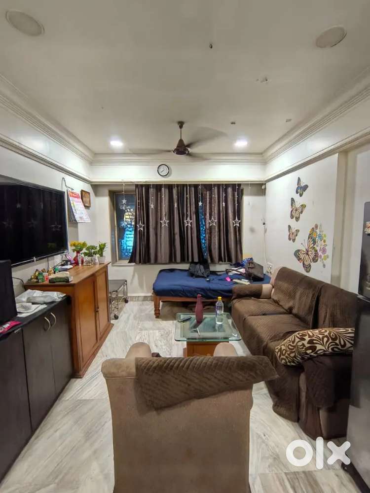 1n half bhk furnished flat on rent in evershine Nagar