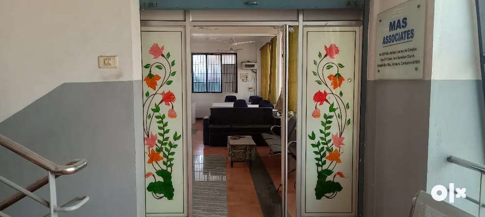 Semi-Furnished office space for rent near Ukkadam Bus stand