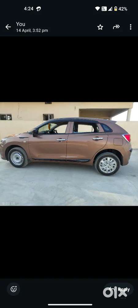 New Baleno very less driving