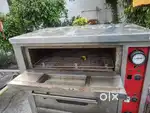 Dubbel deck electric +gas oven