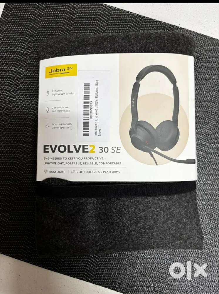 New Jabra evolve 2 30 se type-c headset (useful for professional work)