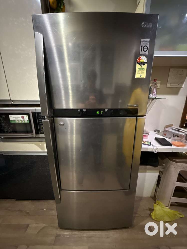 Lg fridge door in door