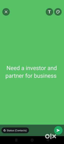 Need a investor and patner for business