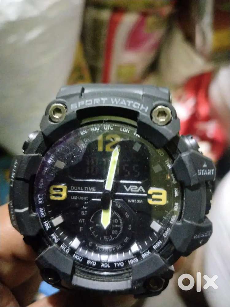 V2a watch water proof ip 69 double deslpay