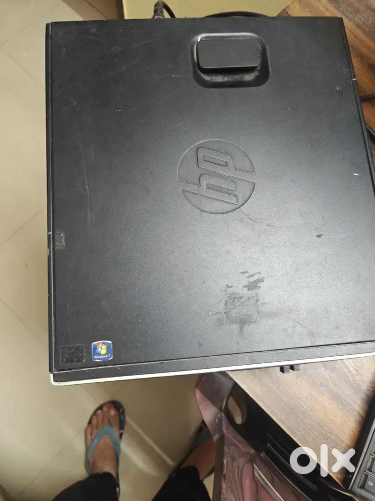 Desktop with all accessories