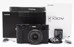 Fujifilm X100V 26.1MP Fuji Camera Black w/Box From JAPAN