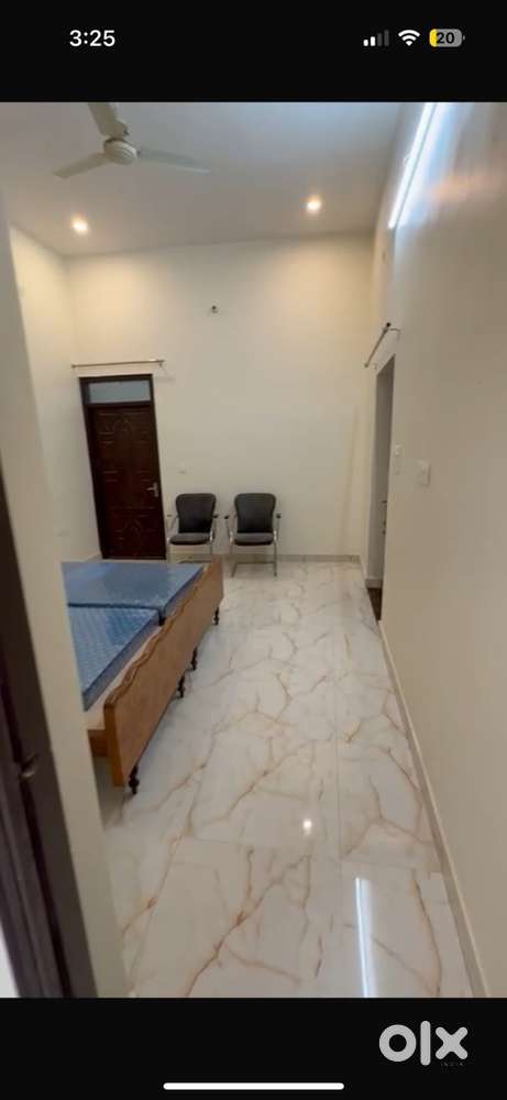 Furnished house with modular kitchen in good locality
