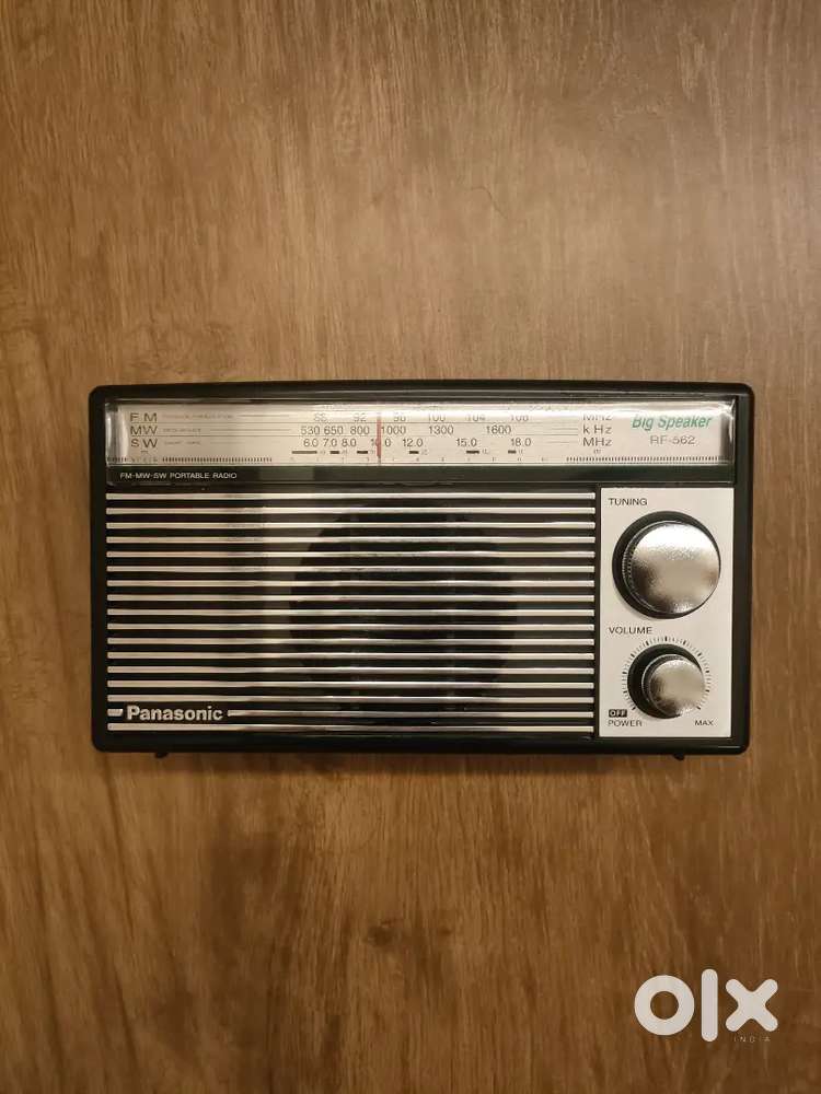 Panasonic RF-562DD FM Radio Black