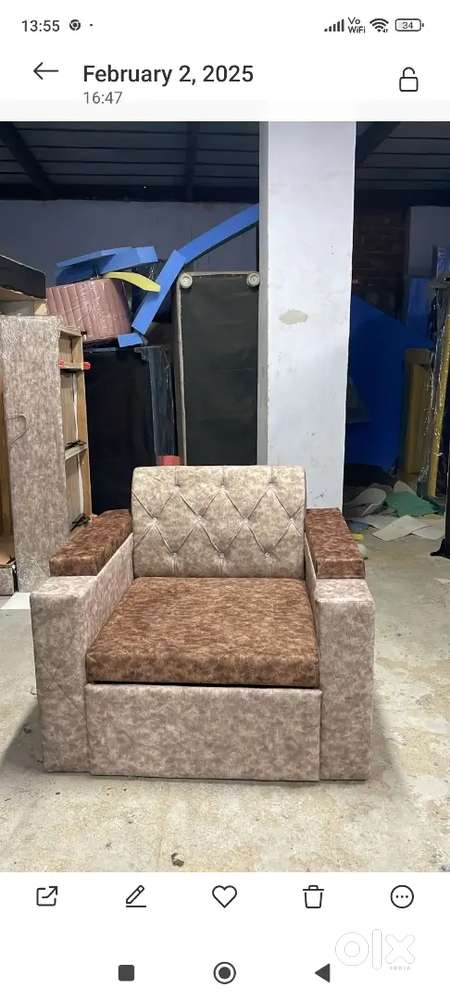 Single seater, 3 seater sofacumbed