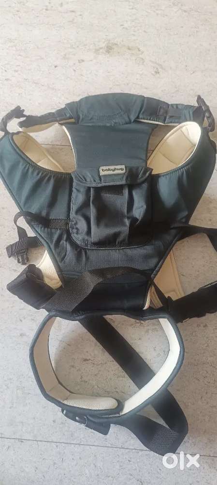 Babyhug Carrier 4 in 1 blue colour and a baby walker and electric pump