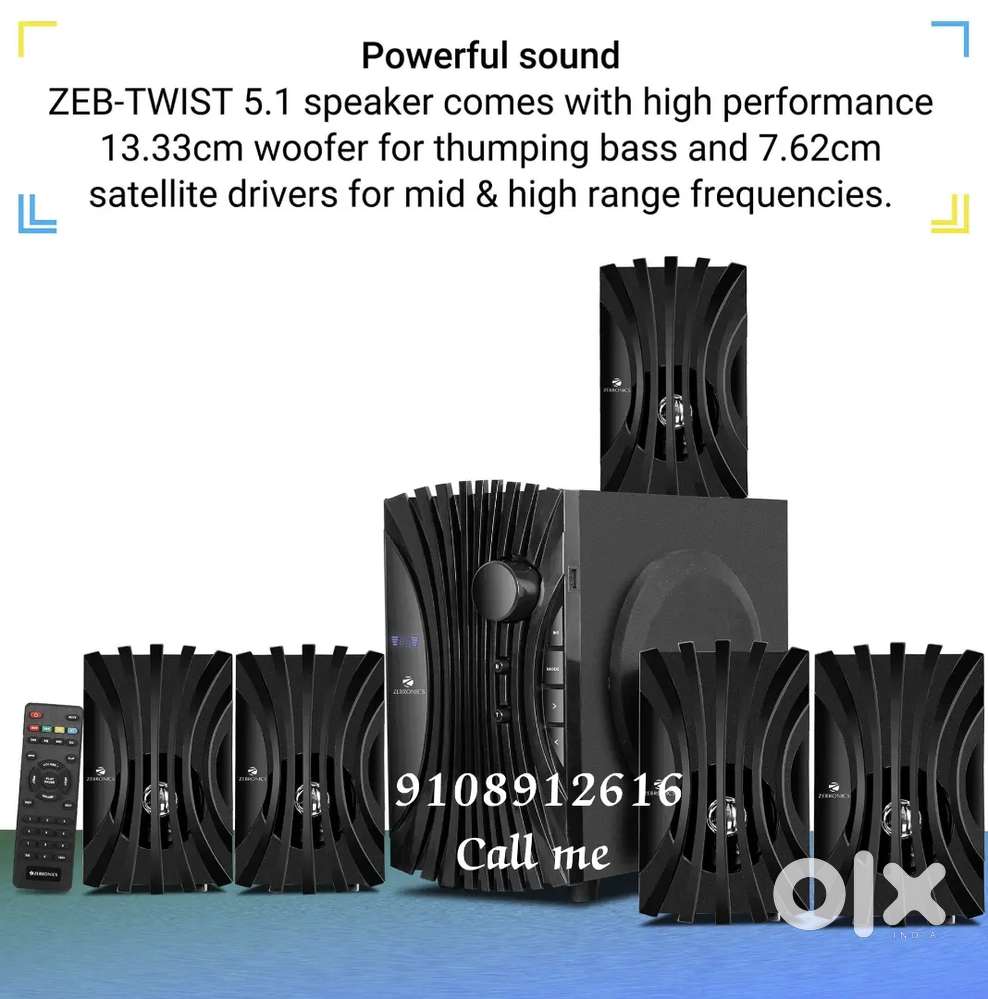 Zebronics 5.1 new Home Theatre