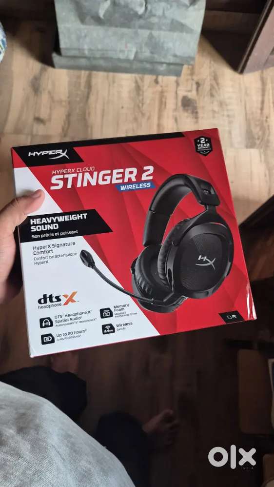 HyperX Cloud Stinger 2 Wireless Over Ear Gaming Headset Compatible