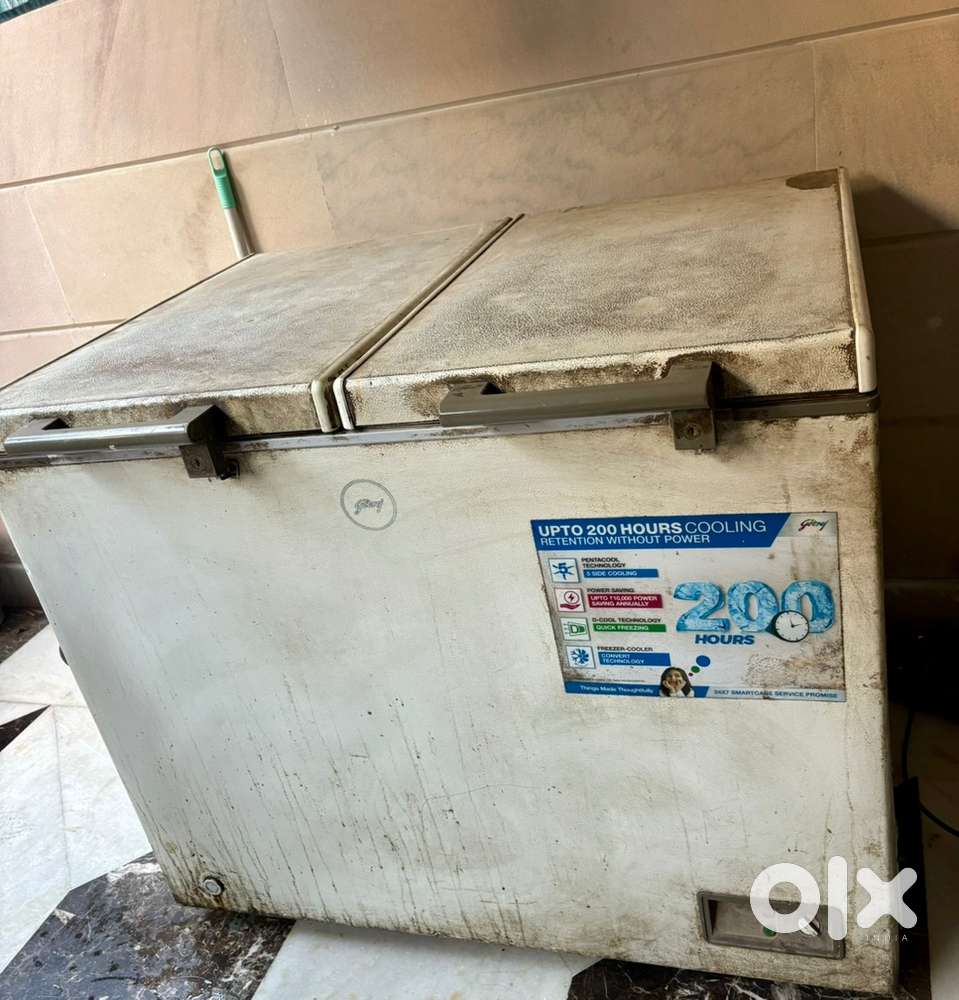 Godrej deep fridger all working