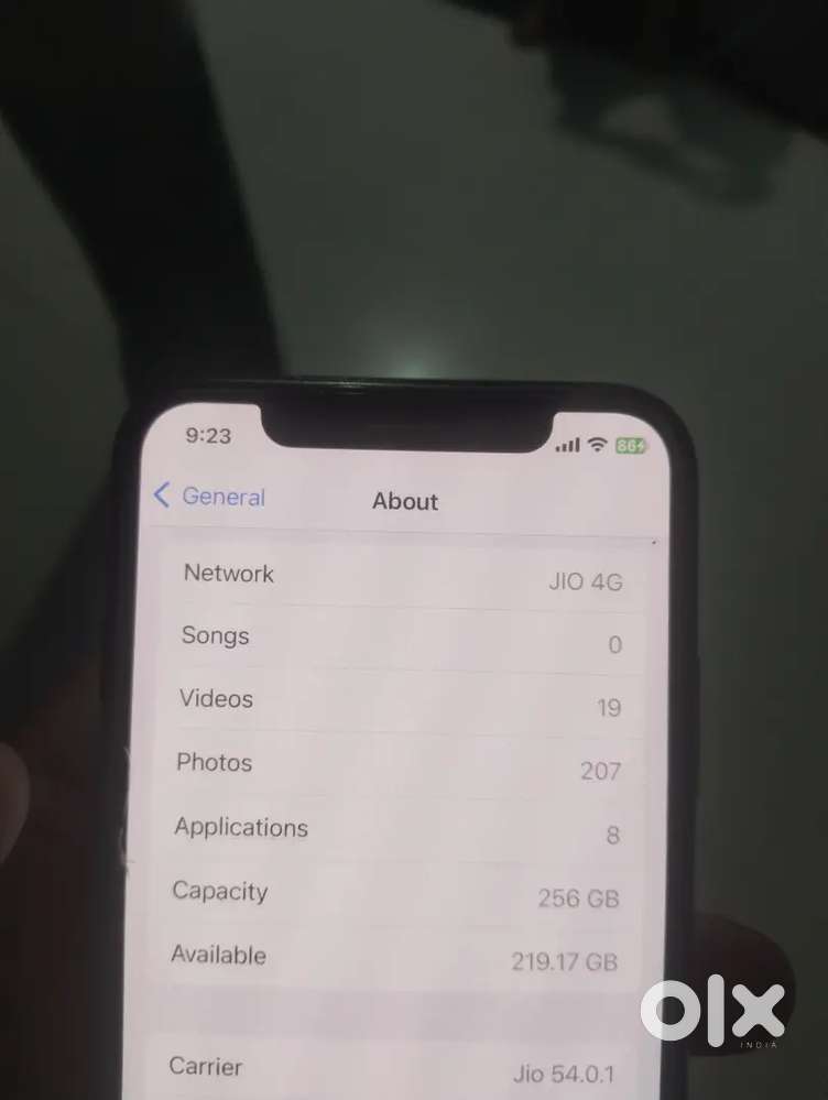 Iphone x 256 gb