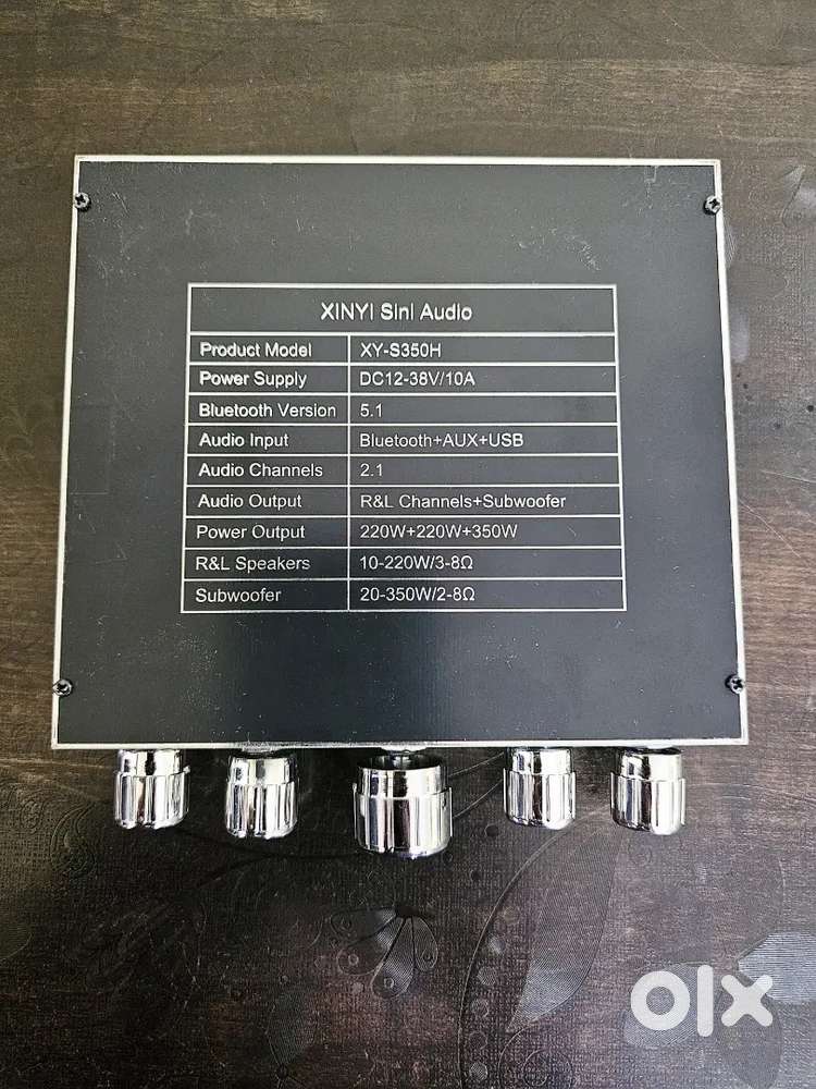 CLASS D 800 WATTS AMP WITH 500 WATTS POWER SUPPLY. ( No bargain )