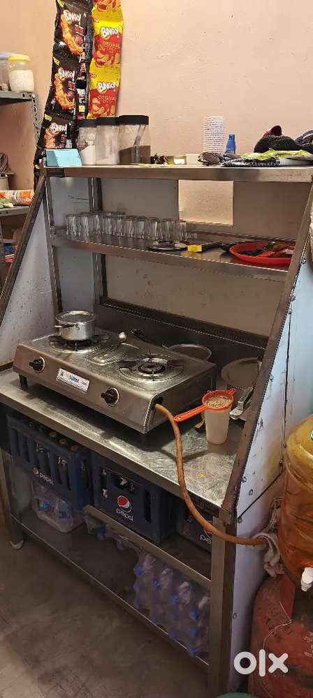 Tea Shop accesories for sale - Tea Table, Front Counter, Cutting table