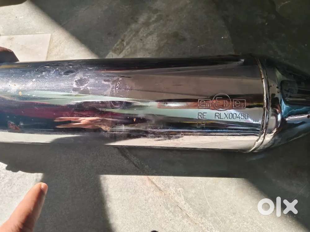 Royal Enfield 650cc exhaust new Condition