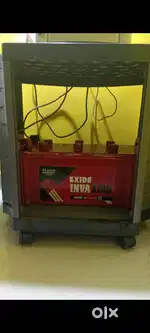Microtex inverter sinwave model with Exide inverter for sales battery