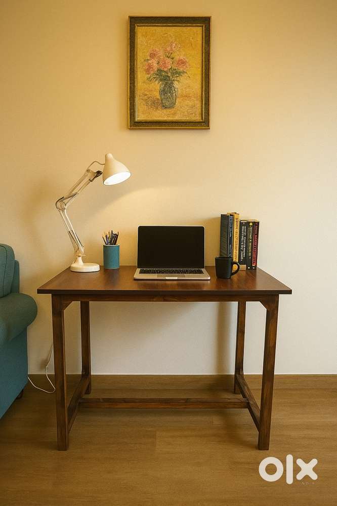 Brand new wooden study table solidwood 2x3 feet