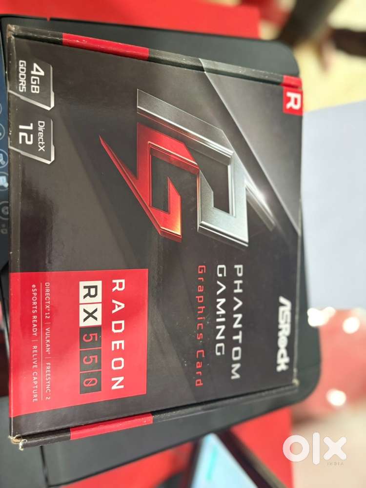 Asrock RADEON RX550 4gb ram DDR5