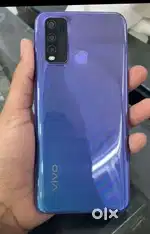 Vivo Y50 8  128  purple color God Condition