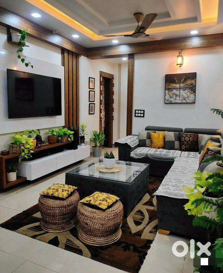 3BHK Semi-Furnished Flat for Rent in Mangalam City Tata Kandra Road