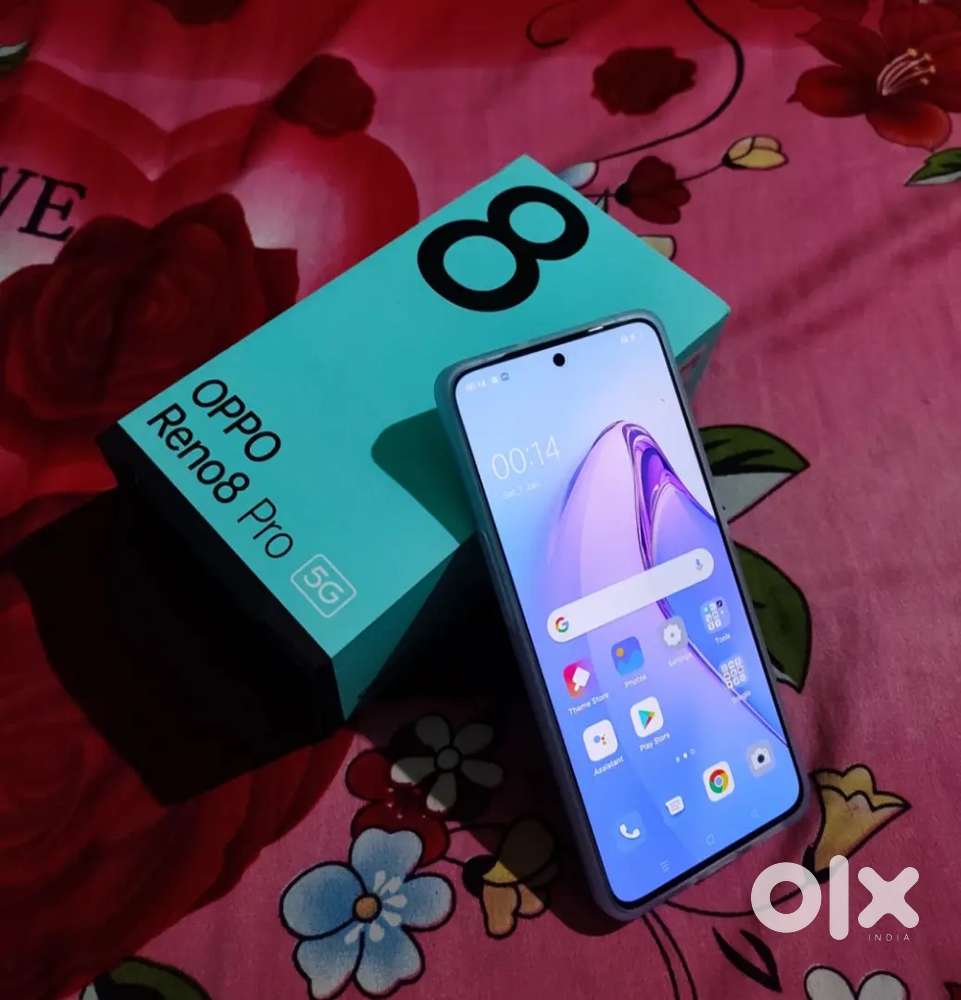 Reno 8 pro 5g black colour 12/256