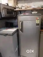 Fridge single door + Deep Freezer