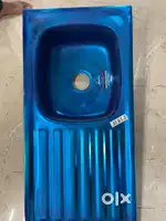 Brand new Stainless steel sink single bowl with drainboard