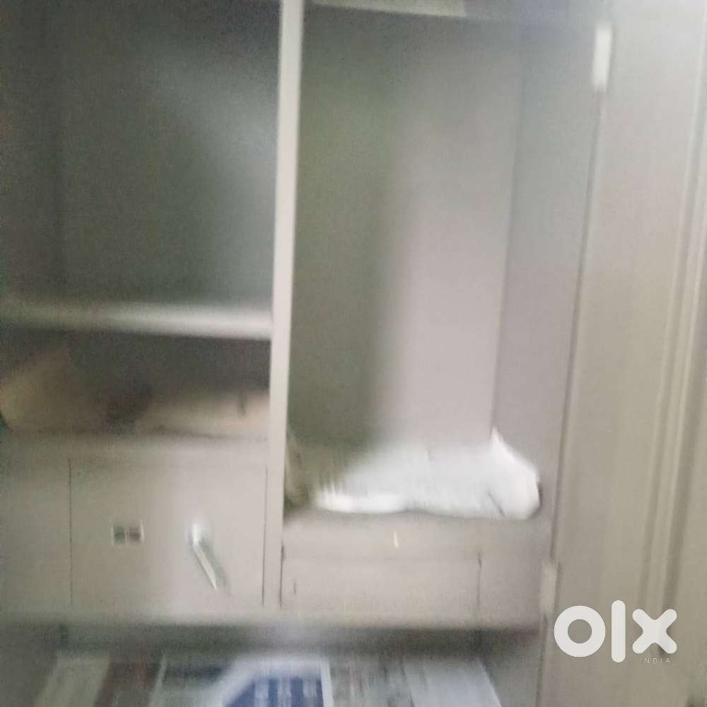 2 door metal cupboard