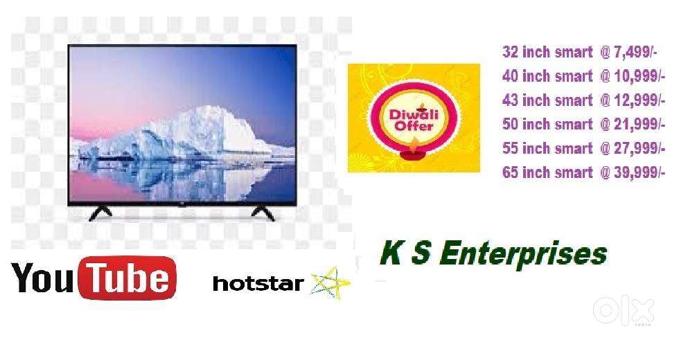 50 INCH SMART LED WITH VOICE COMMAND @  21999/- ONLY