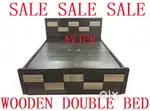 Sale sale New wooden storage box double bed